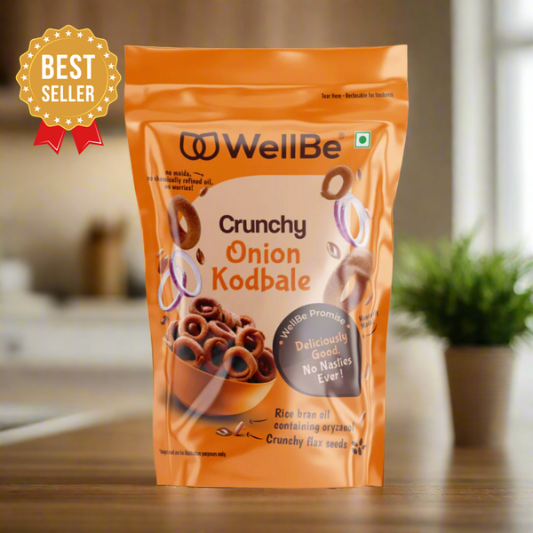 WellBe Onion Kodbale(Pack of 2x135g)