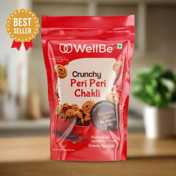 WellBe Peri Peri Chakli (Pack of 2x135g)