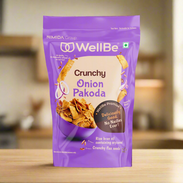 WellBe Onion Pakoda (Pack of 2x110g)