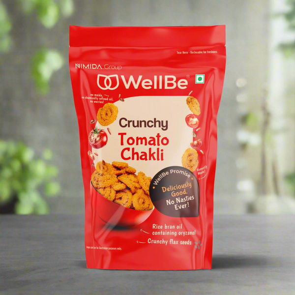 WellBe Tomato Chakli (Pack of 2x110g)