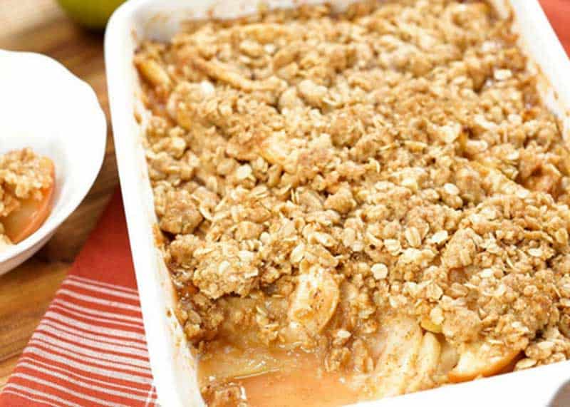 Muesli Apple Crumble