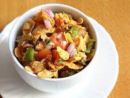 Sweet & Spicy Cornflakes Chaat