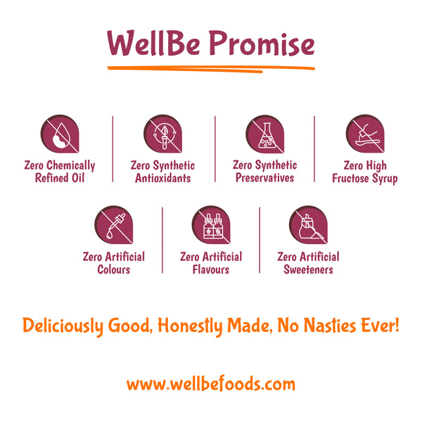 WellBe Vacuum Cooked Sweet Potato Chips 50g