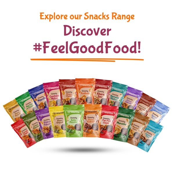 WellBe Vacuum Cooked Sweet Potato Chips 50g