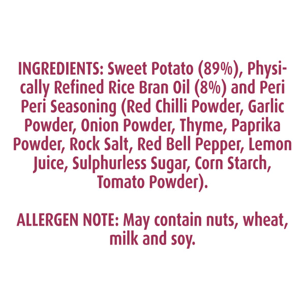 WellBe Vacuum Cooked Sweet Potato Chips 50g