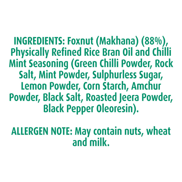 WellBe Makhana Chilli Mint 50g