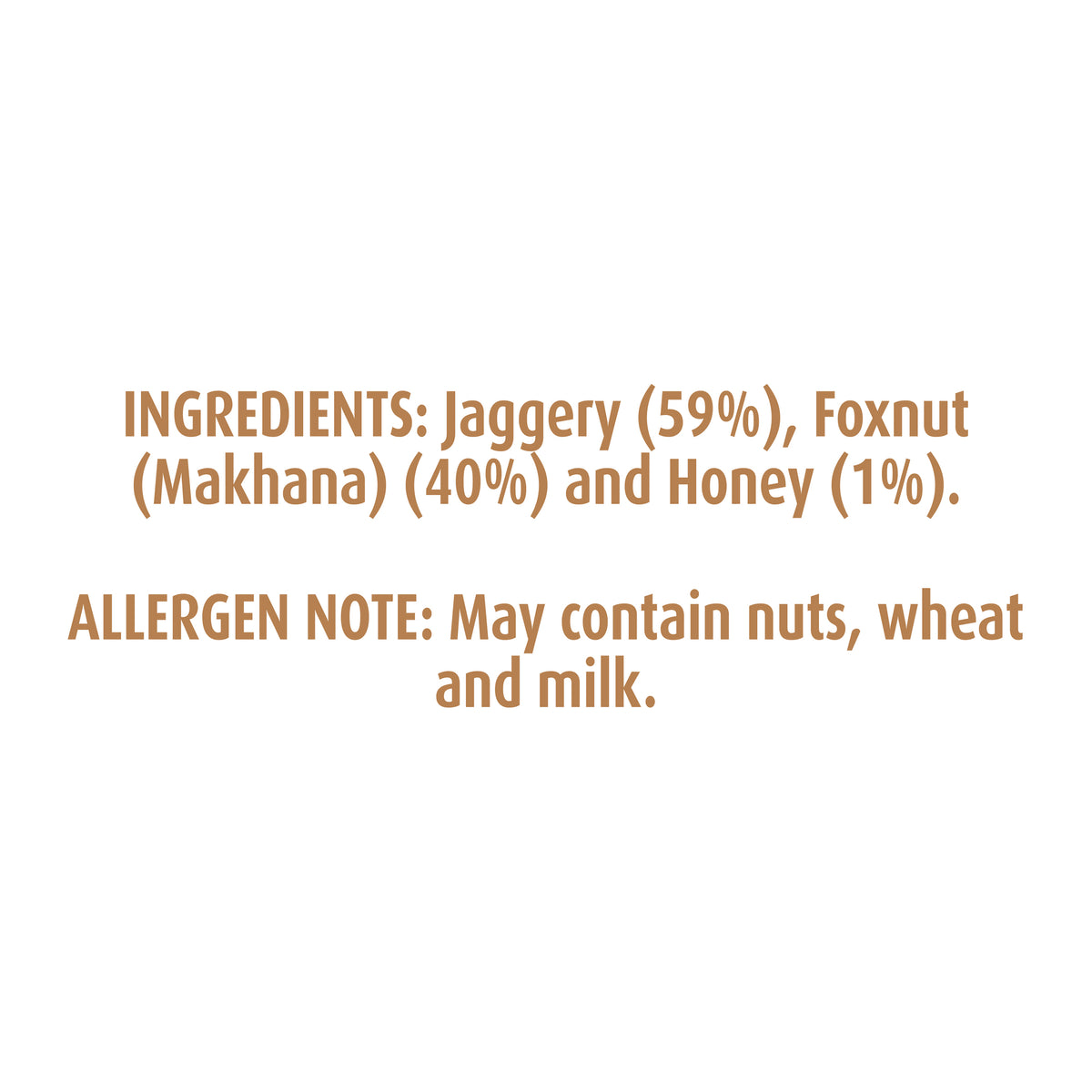 WelllBe Makhana Jaggery Caramel 50g