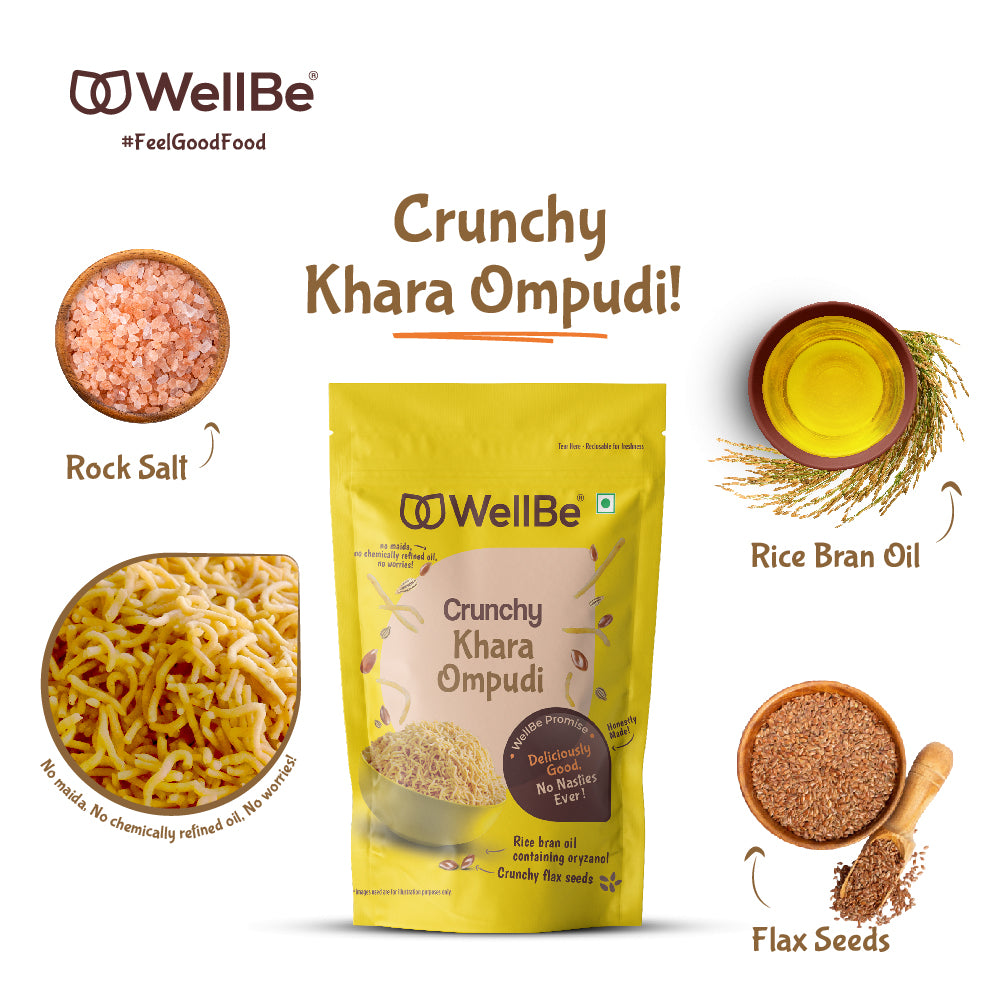 WellBe  Khara Ompudi  (Pack of 1x135g)