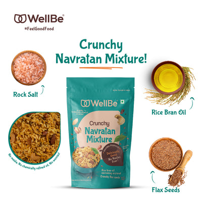 WellBe Navratan Mixture(Pack of 2x135g)