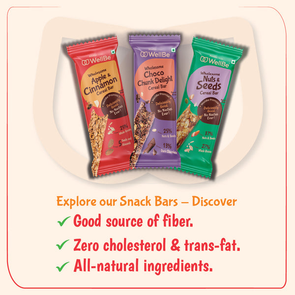 WellBe Wholesome Chocochunk Delight Bar 32g