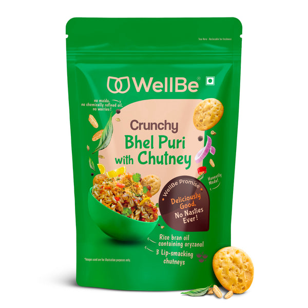 WellBe Bhelpuri + Chutney 120g