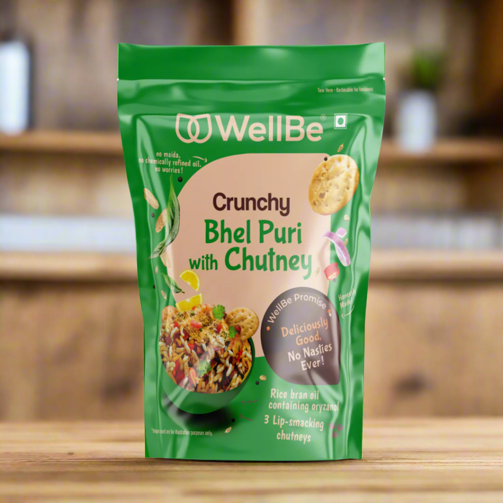 WellBe Bhelpuri + Chutney 135g