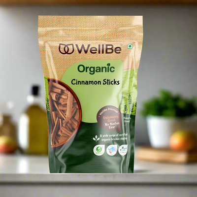 WellBe Organic Cinnamon Sticks 50g