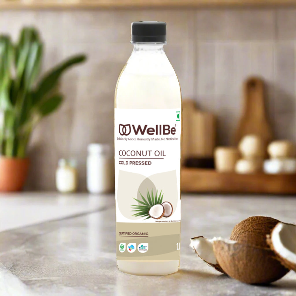 WellBe Cold Pressed Coconut Oil 1ltr