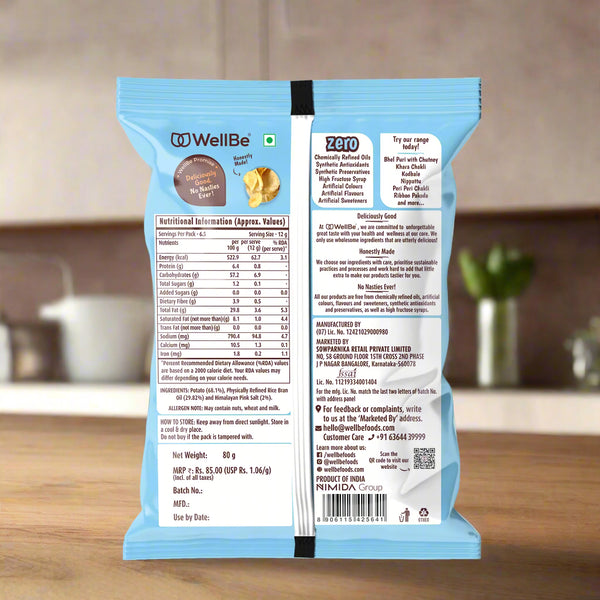 Potato Chips Himalayan Pink salt 80g
