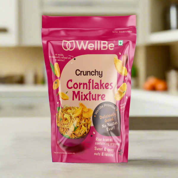 WellBe Cornflakes Mix (Pack of 2x135g)