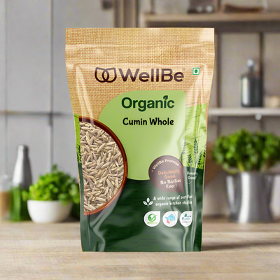 WellBe Organic Cumin Whole 100gm