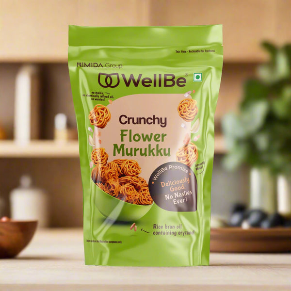 WellBe Flower Murukku 110g