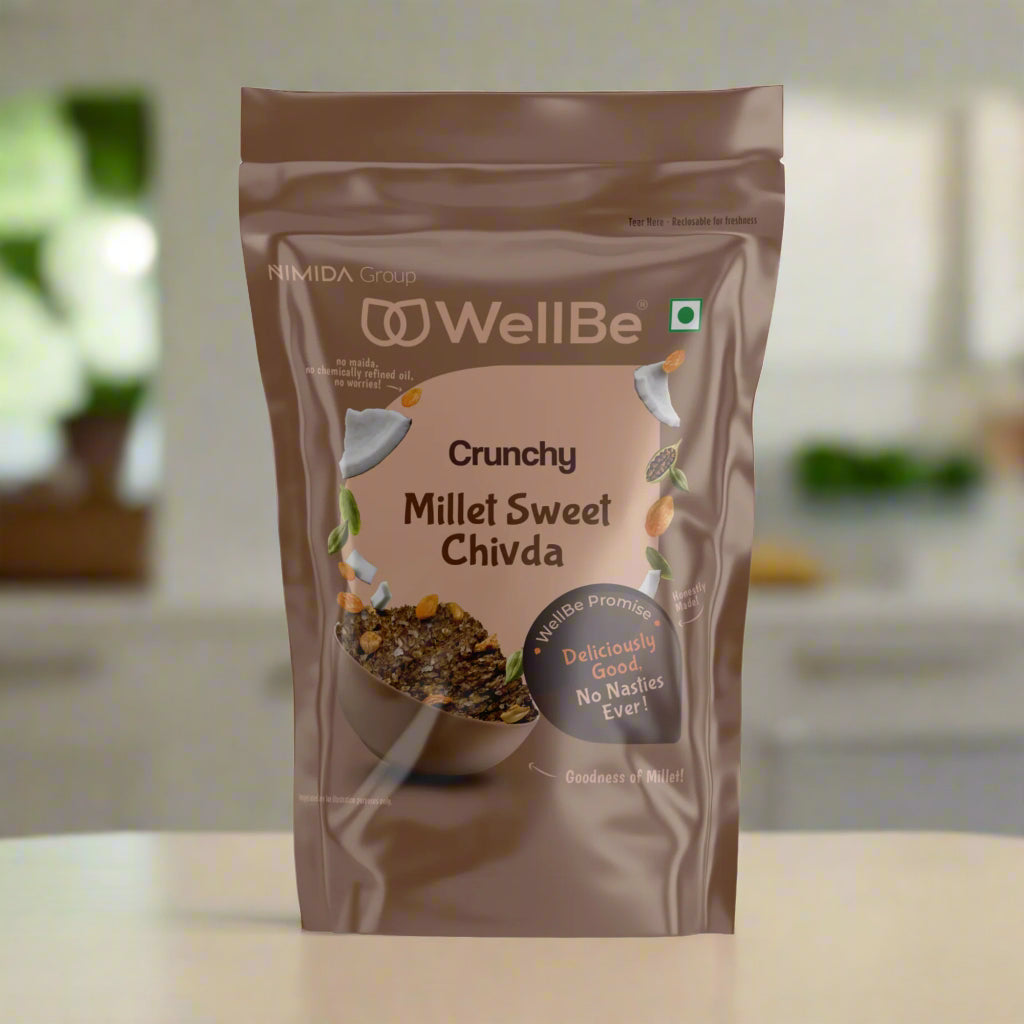 WellBe Millet Sweet Chivda 110g
