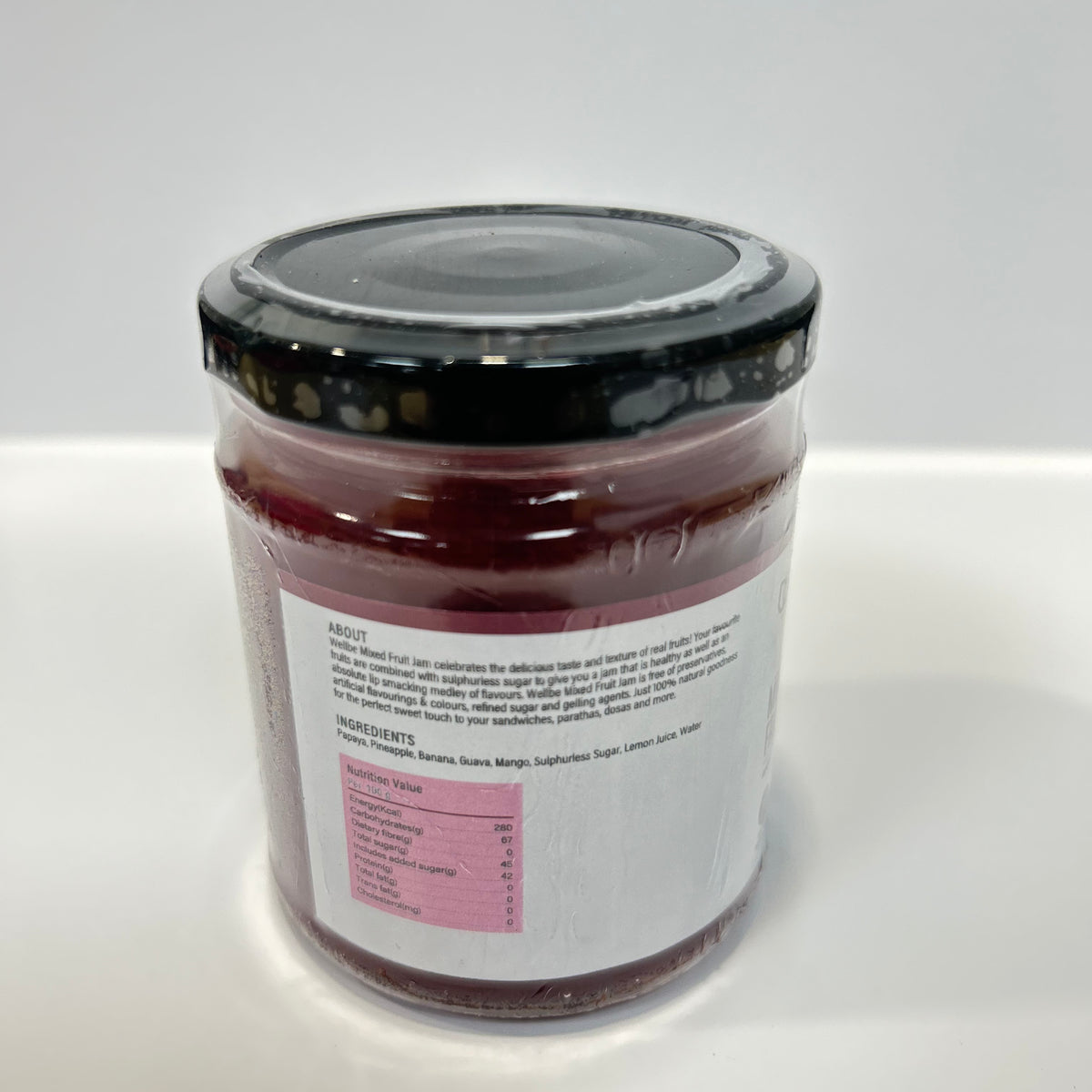 WellBe Mixed Fruit Jam(Pack of 1x200g)