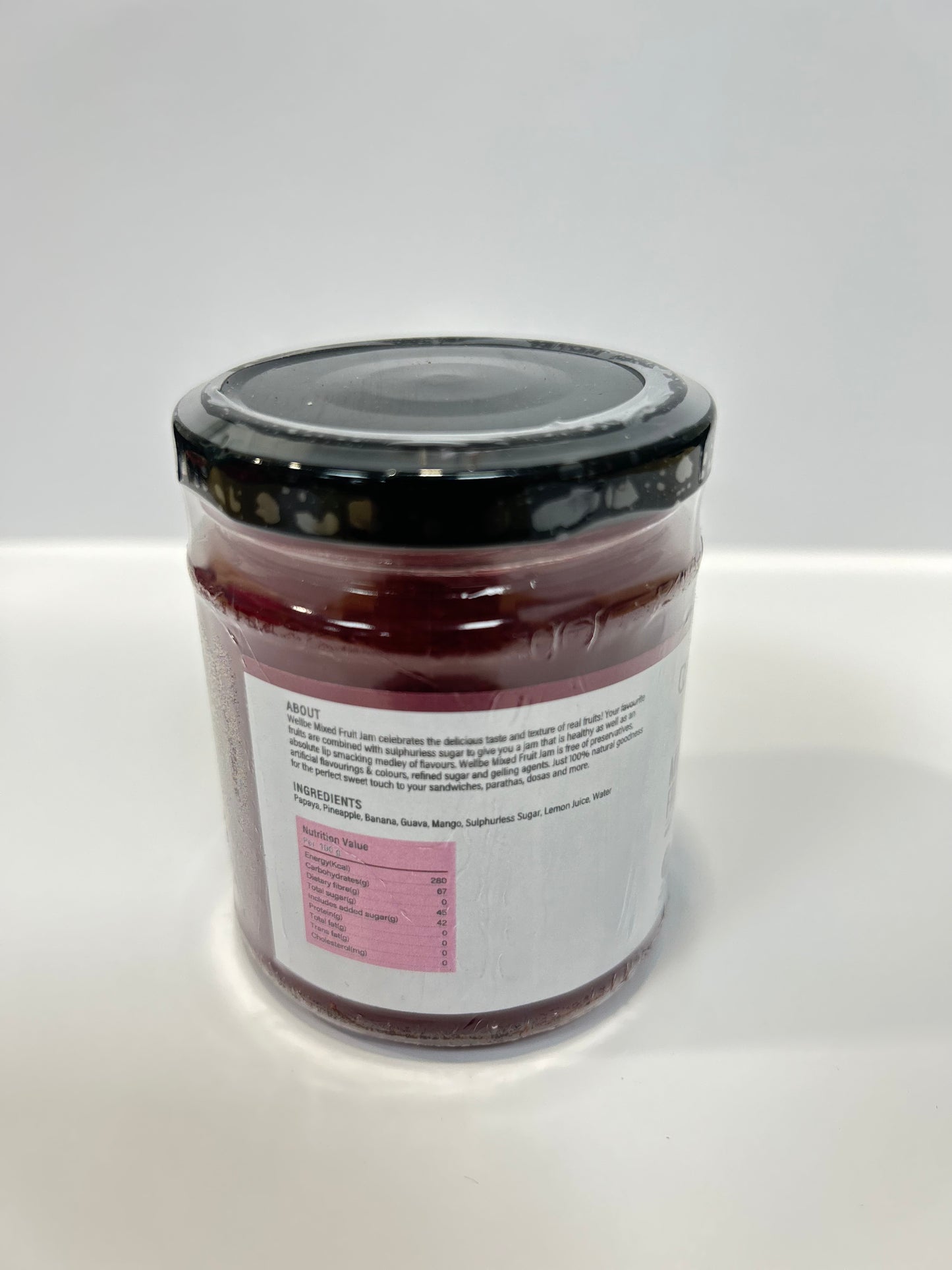 WellBe Mixed Fruit Jam(Pack of 1x200g)