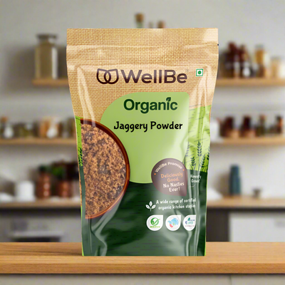 WellBe Organic Jaggery Powder 1 Kg