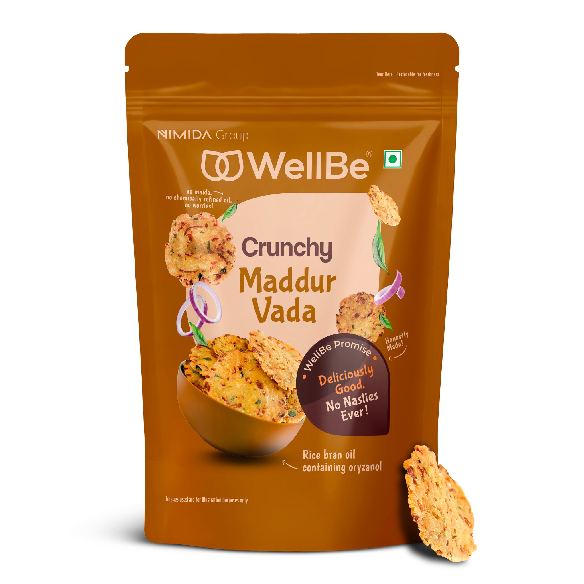 WellBe Maddur Vada 110g WellBeFoods wellbe-maddur-vada-110g-wellbefoods