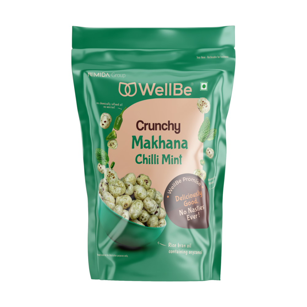 WellBe Makhana Chilli Mint 50g