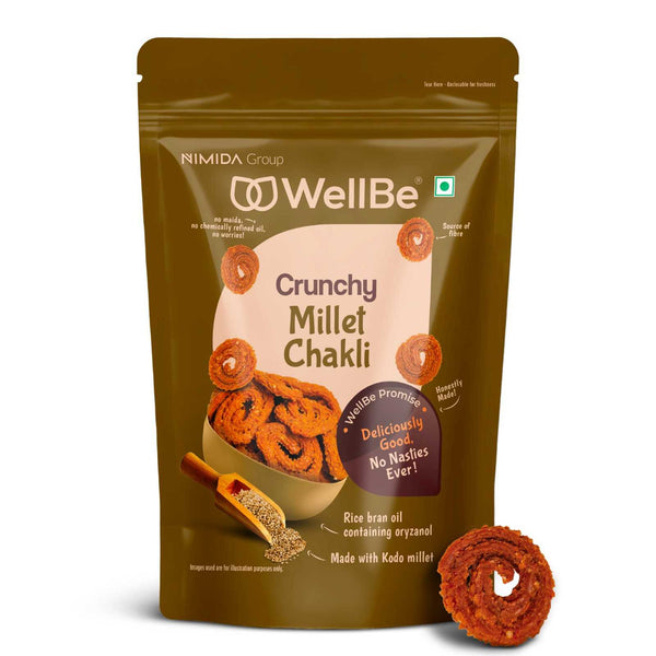 WellBe Millets Chakli 110g