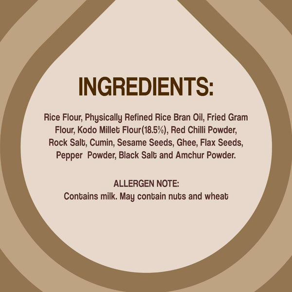 WellBe Millets Chakli 110g