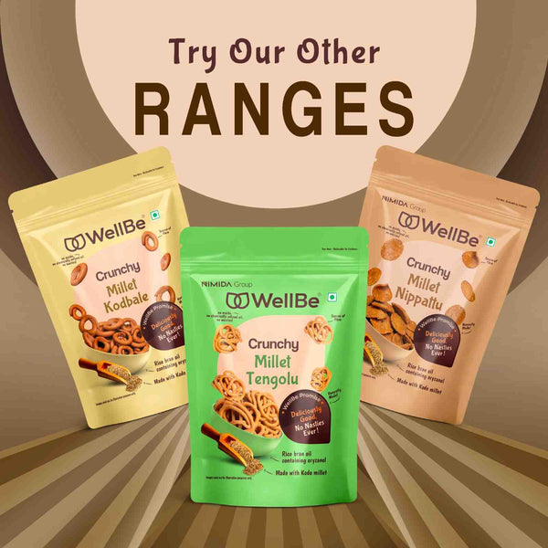 WellBe Millets Chakli 110g