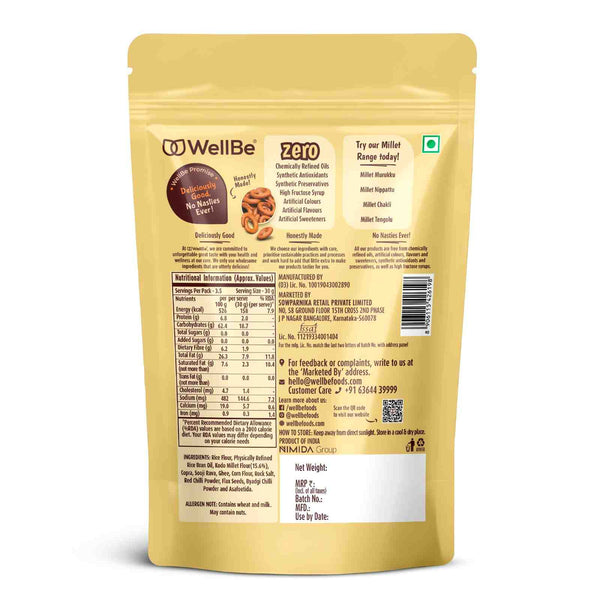 WellBe Millet Kodbale 110g