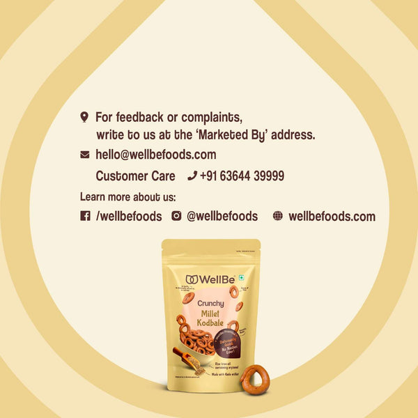 WellBe Millet Kodbale 110g