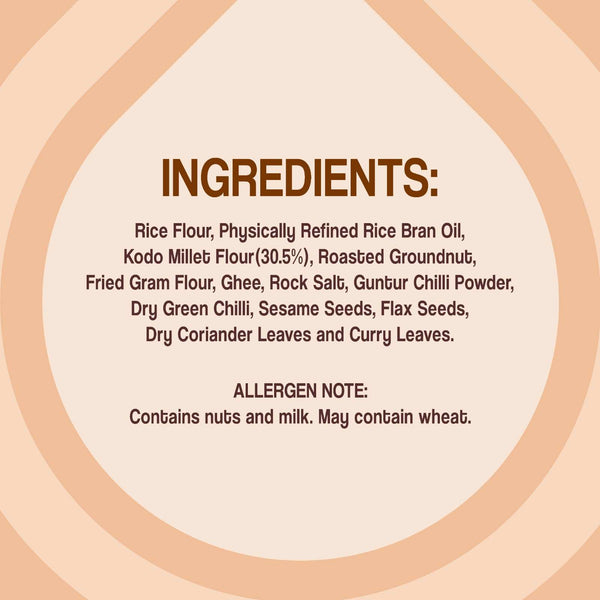 WellBe Millets Nippattu 110g