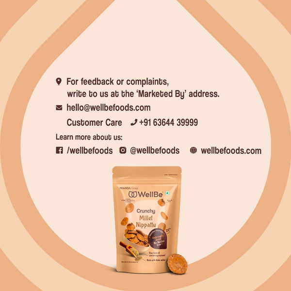 WellBe Millets Nippattu 110g