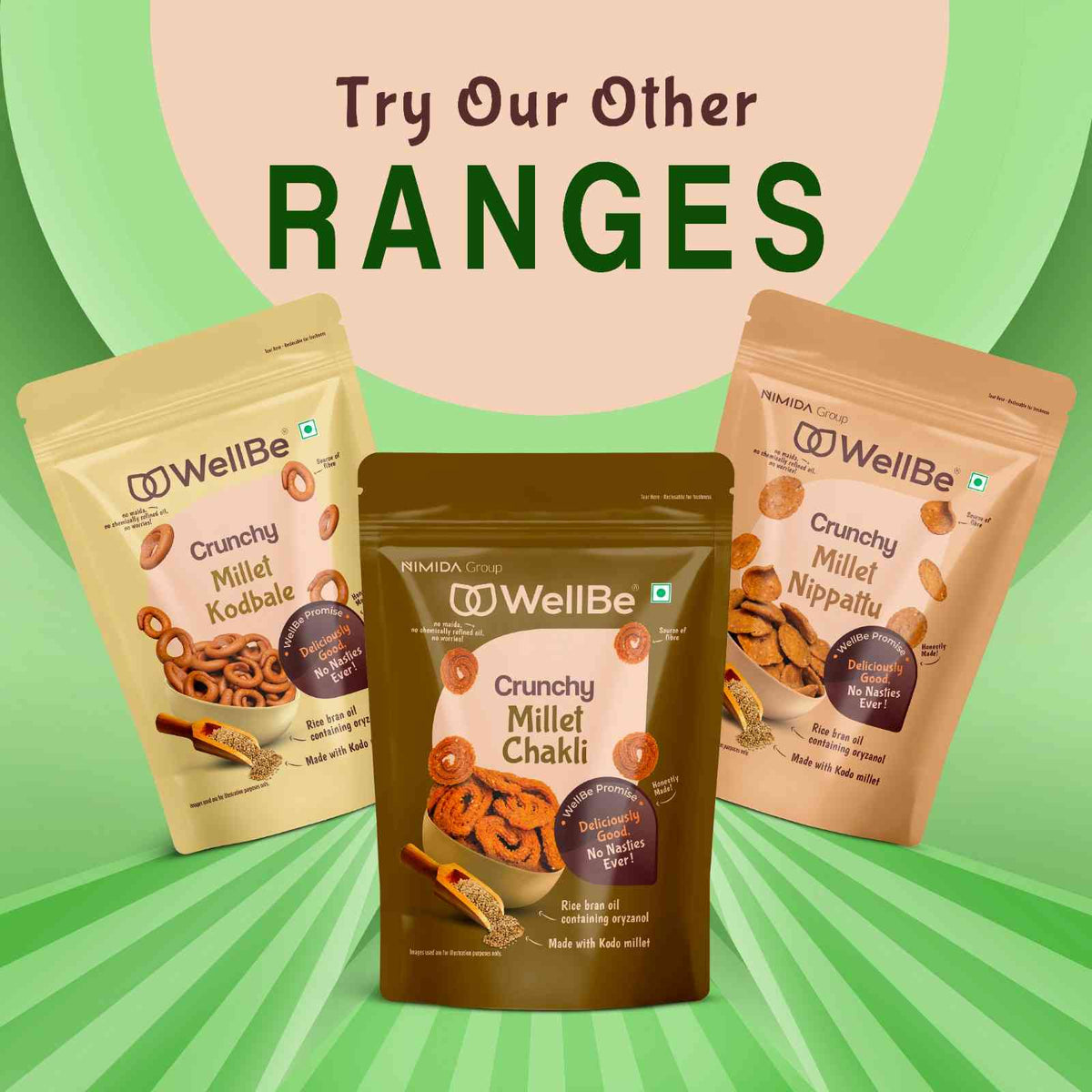 WellBe Millets Tengolu 110g