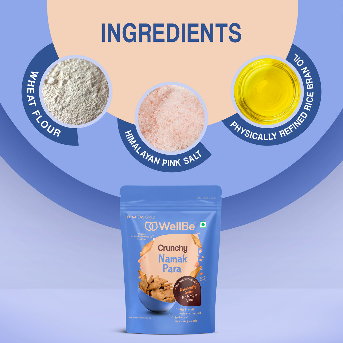 WellBe Namak Para 110g