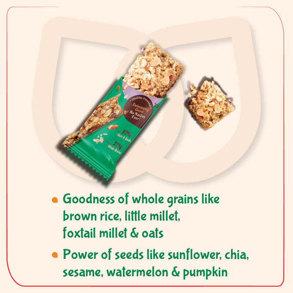 WellBe Wholesome Nuts and Seeds Bar 32g