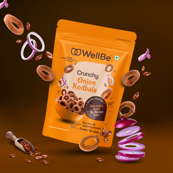 WellBe Onion Kodbale 120g