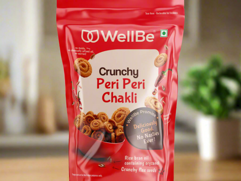 WellBe Peri Peri Chakali (Pack of 2x135g)