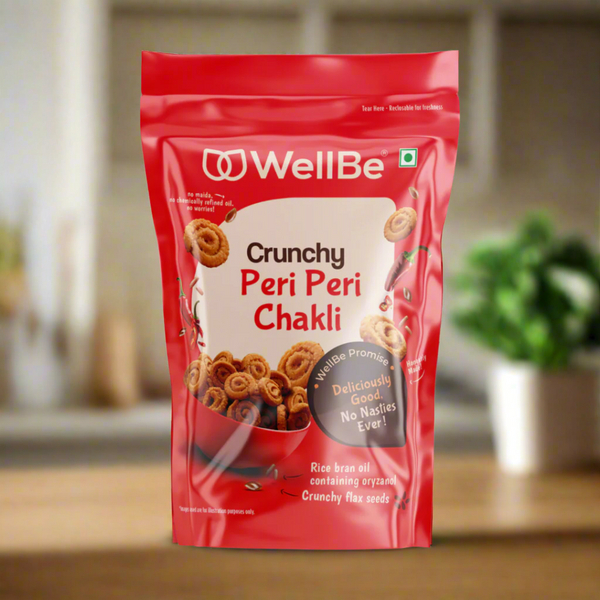 WellBe Peri Peri Chakali (Pack of 2x135g)
