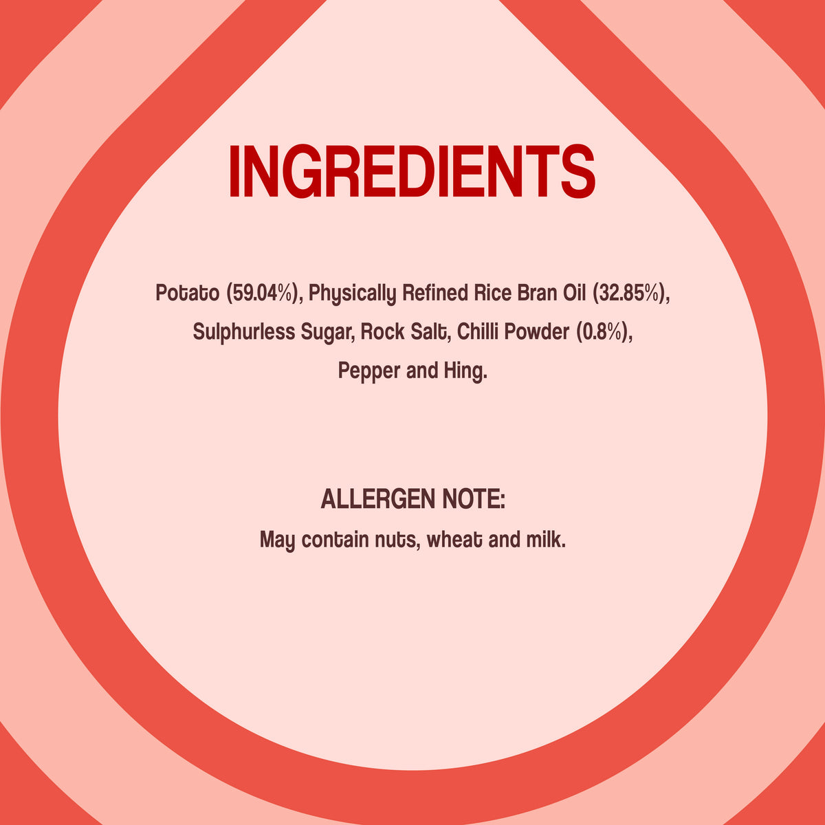 WellBe Potato Chips Guntur Chilli Masala 80g