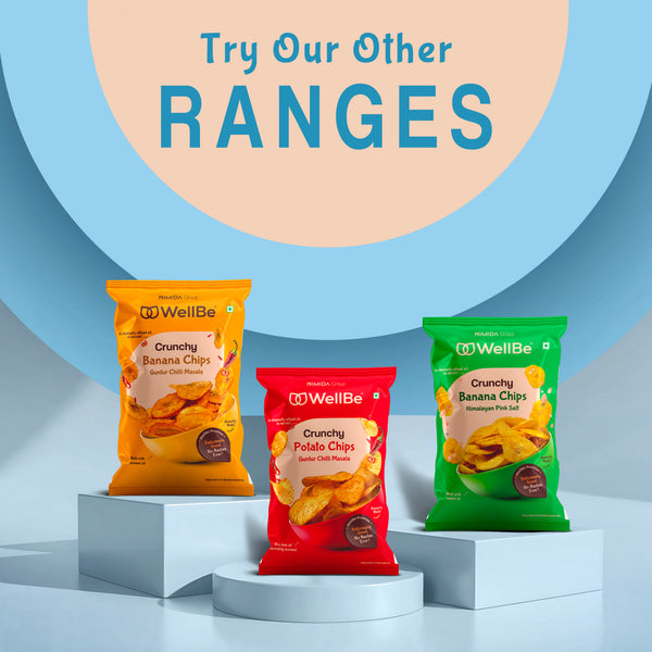 WellBe Potato Chips Himalayan Pink Salt 80g