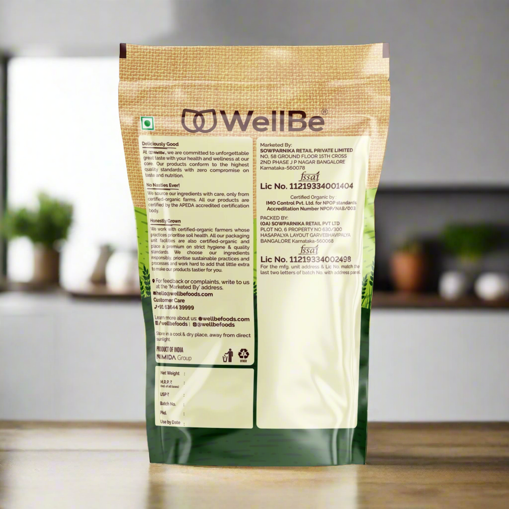 WellBe Organic Foxtail Millet 500g