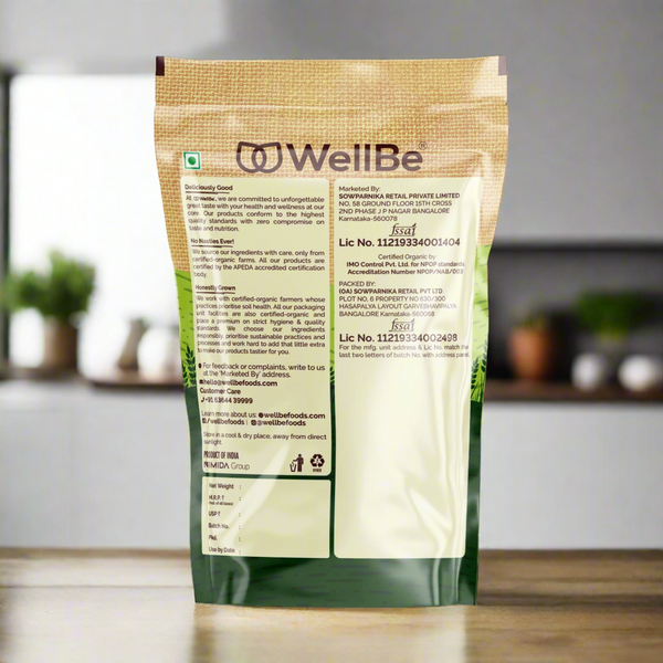 WellBe Organic Mustard Black Whole 100g