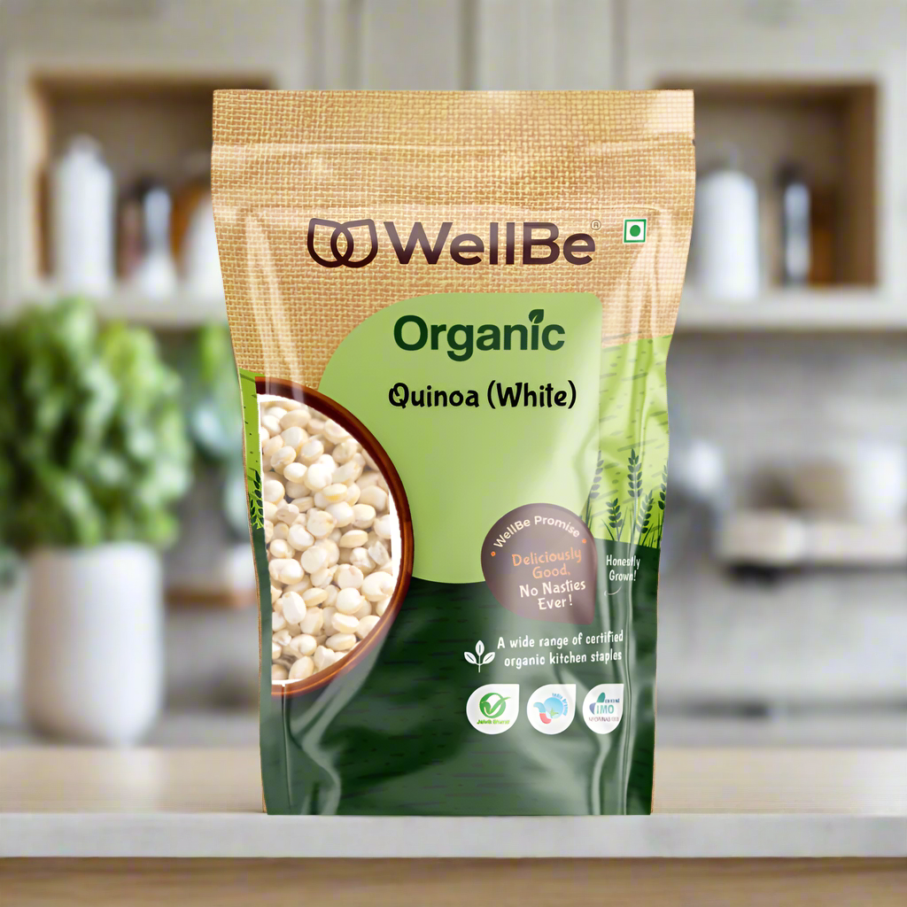 WellBe Organic Quinoa (White) 1 KG