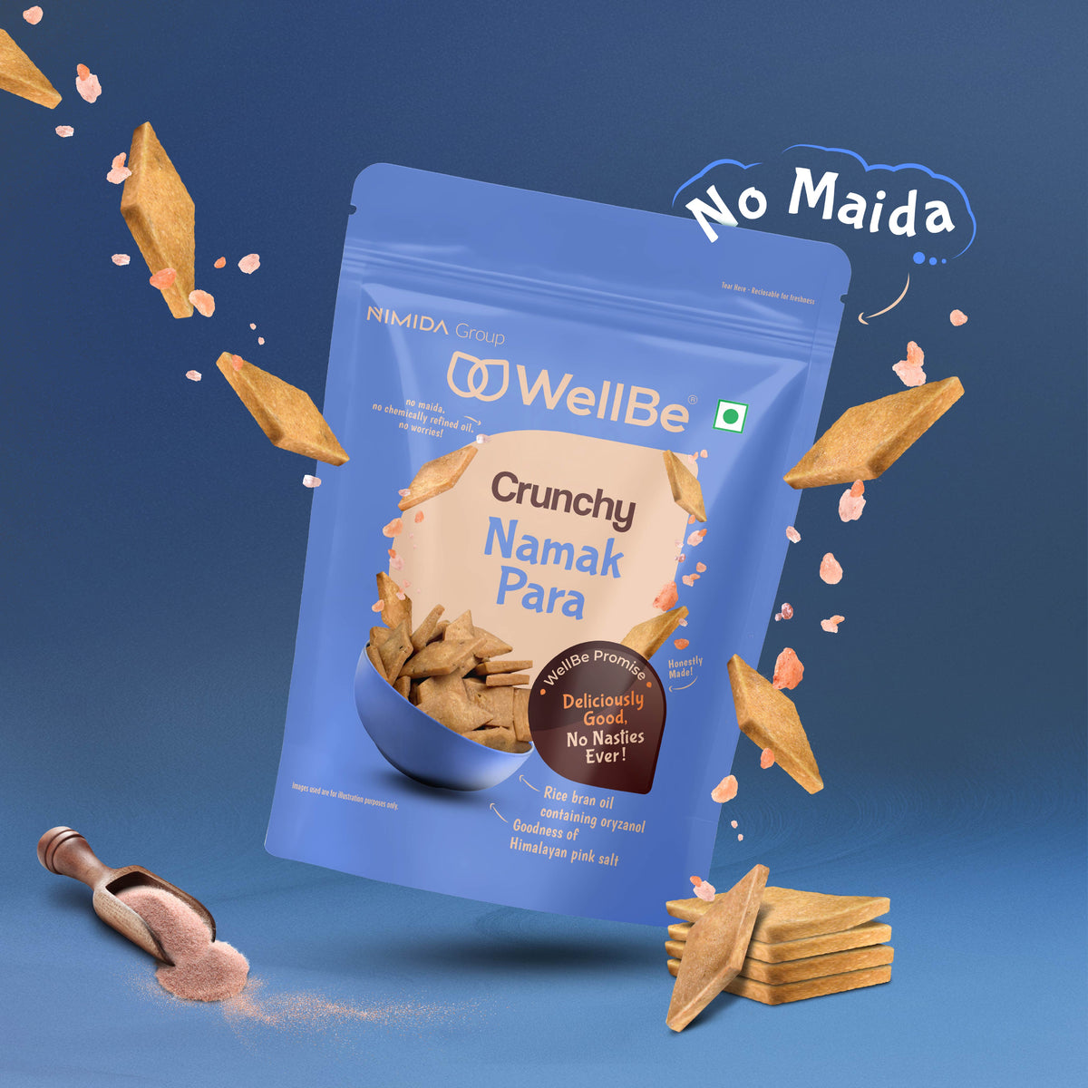 WellBe Namak Para 110g