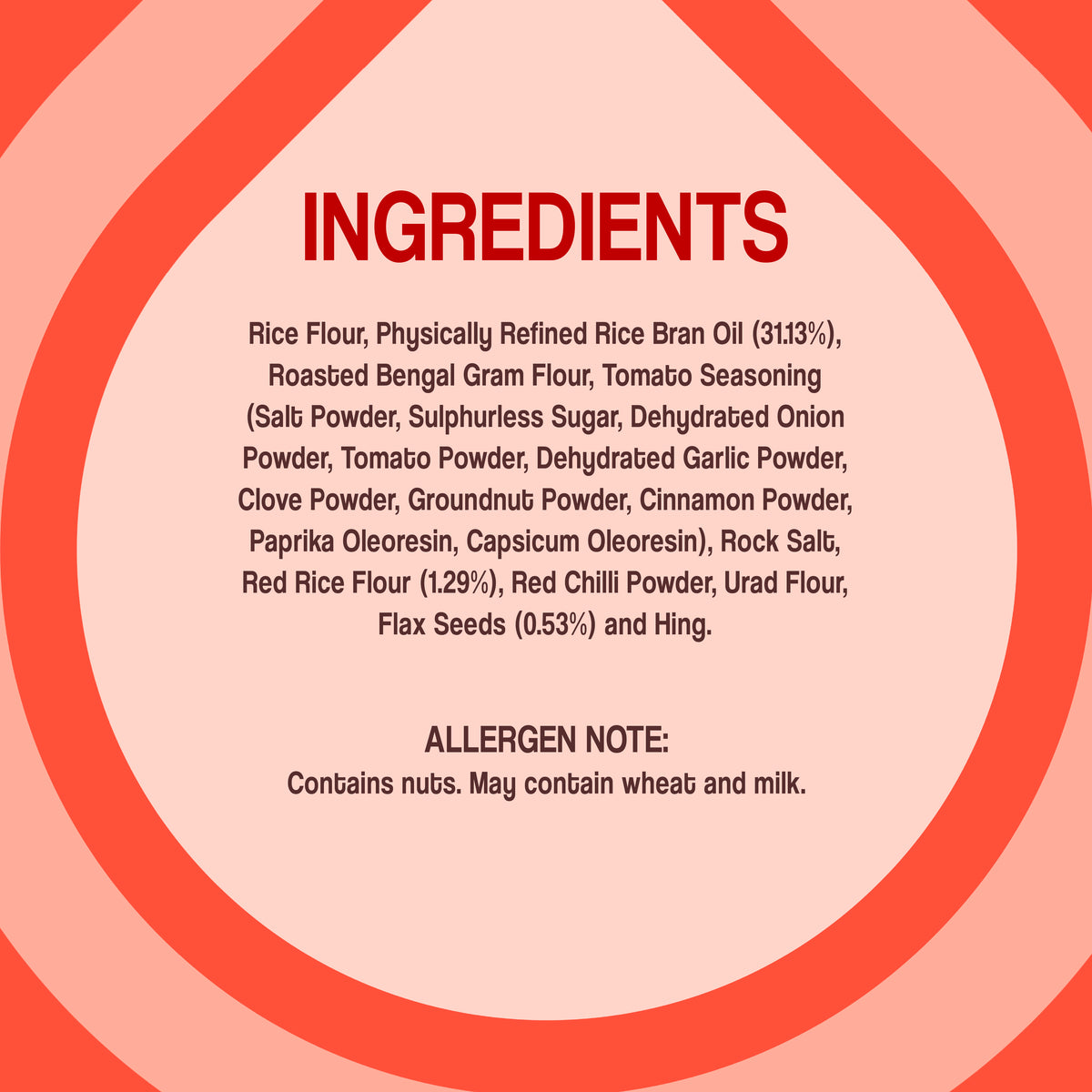 WellBe Tomato Chakli 110g