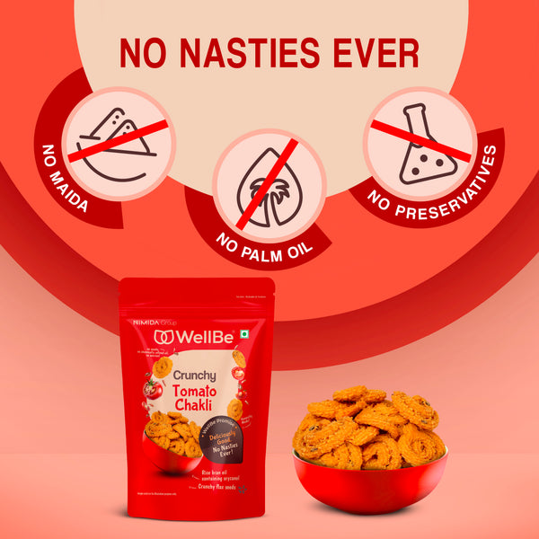 WellBe Tomato Chakli 110g