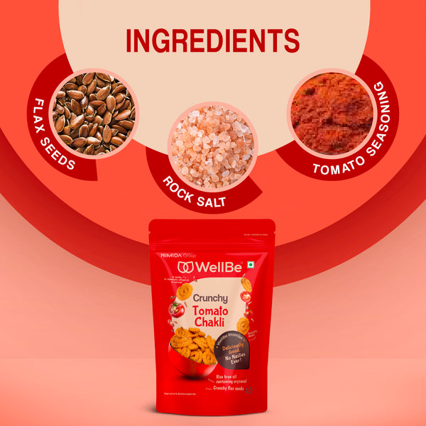 WellBe Tomato Chakli 110g